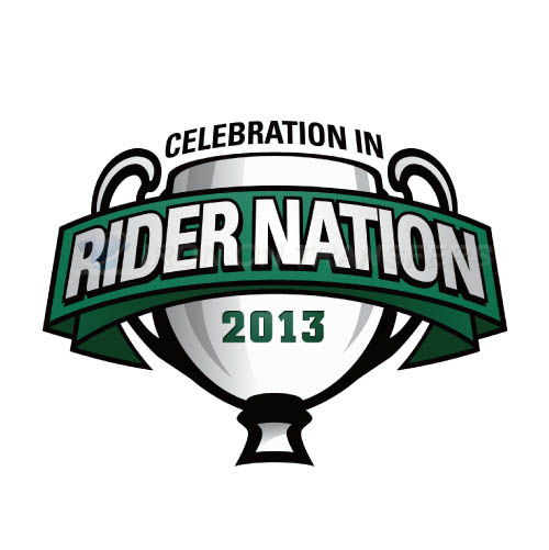 Saskatchewan Roughriders Iron-on Stickers (Heat Transfers)NO.7618
